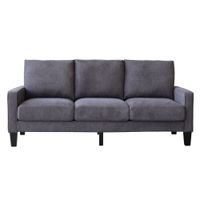 Sofa 3 Cuerpos Dagny Gris Claro CN