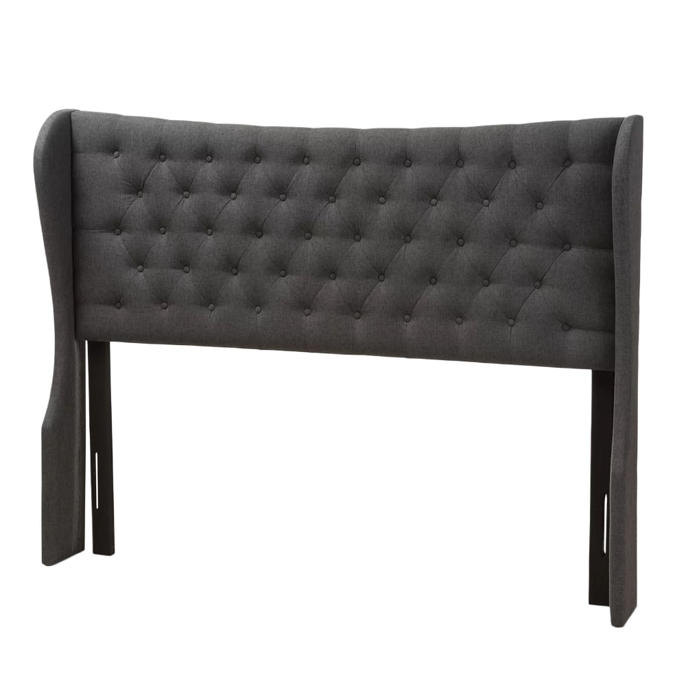 Cabecera Queen Callie Gris Oscuro CN
