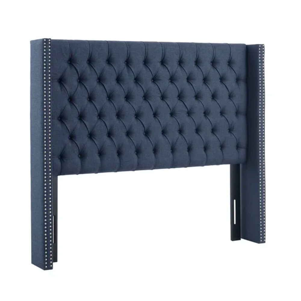 Cabecera Queen Abner Azul Noche CN