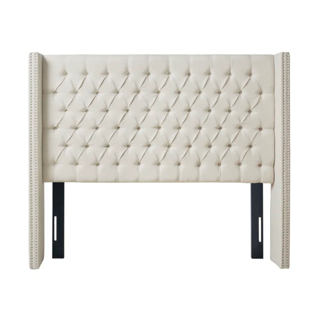 Cabecera Queen Abner Beige CN