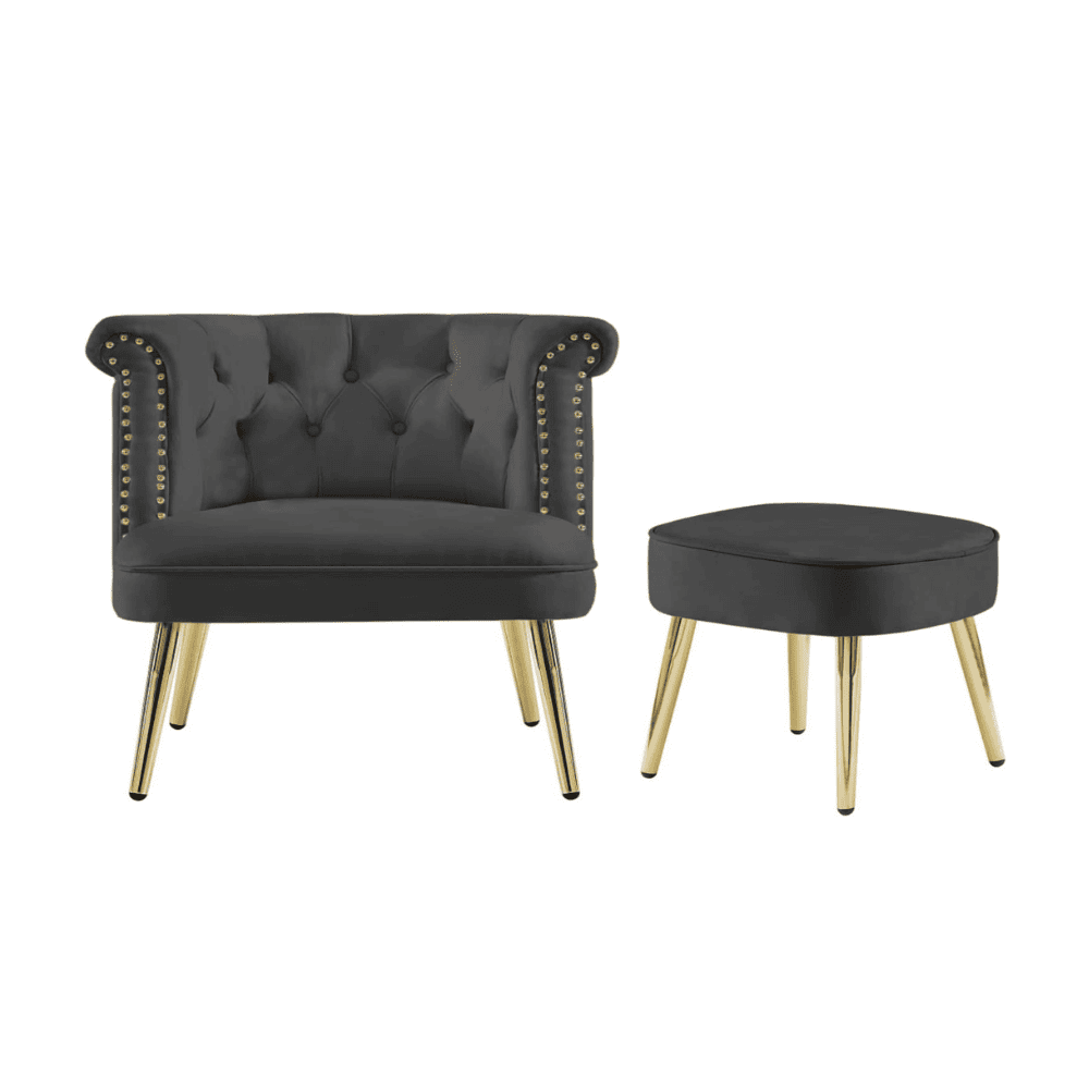 Sillon Banqueta Santiago Negro CN