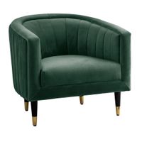 Butaca Velvet Verde Oliva CN