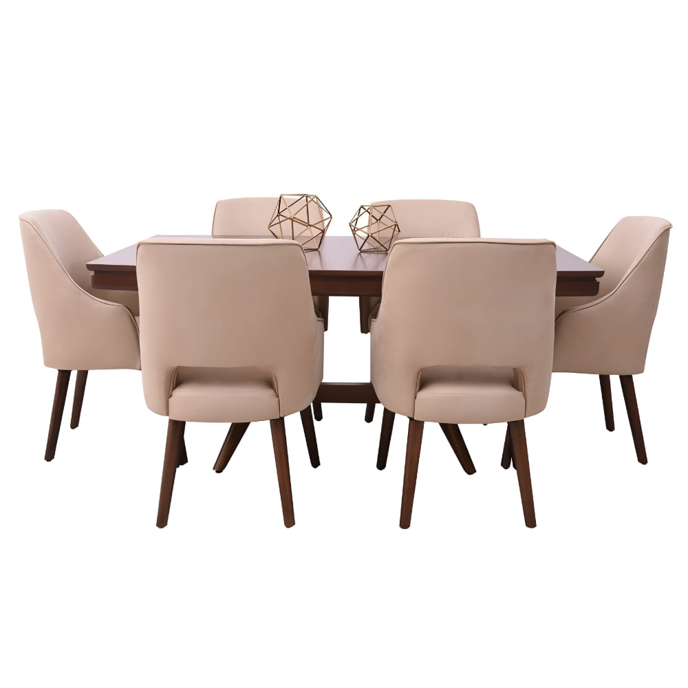 Comedor 6 Sillas Fatima Model