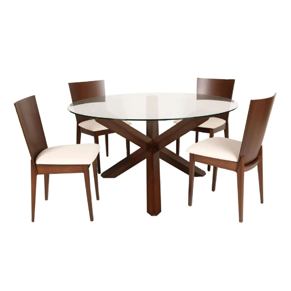 Comedor 4 Sillas Eva Model