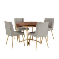 Comedor 4 Sillas Iris Model