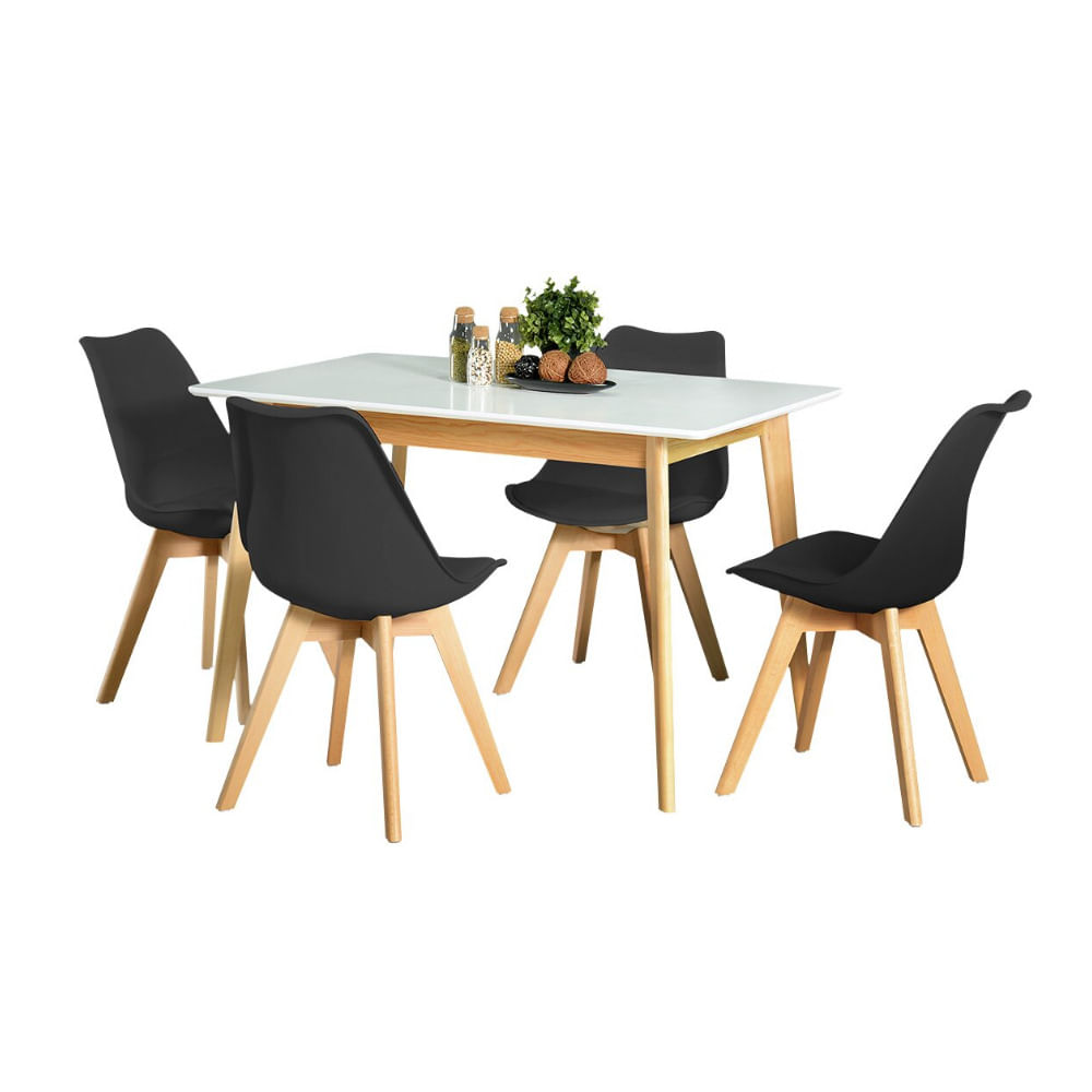 Comedor 4 Sunny NegroModel