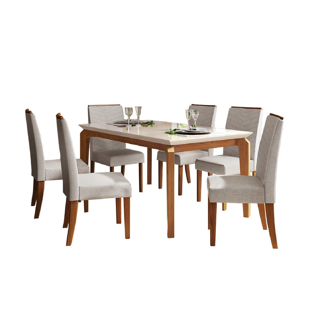 Comedor 6 Sillas York Model