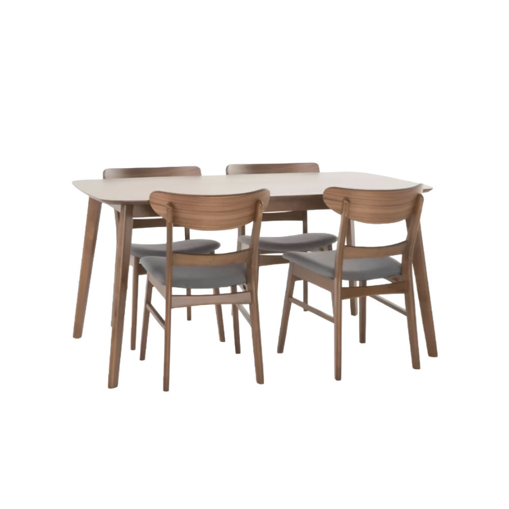 Comedor 4 Sillas Thor Model