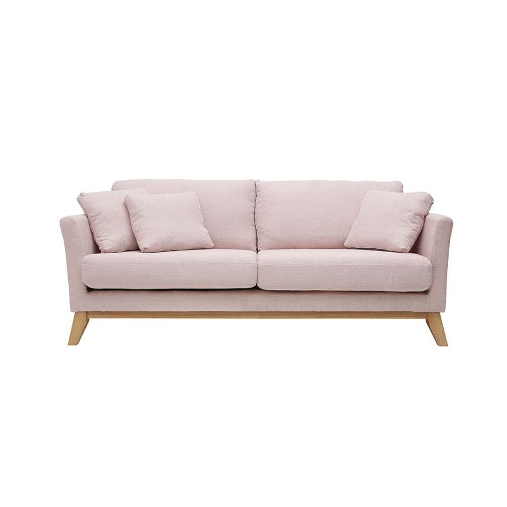 Sofa 3 Cuerpos Thomas Rosa Palo Model