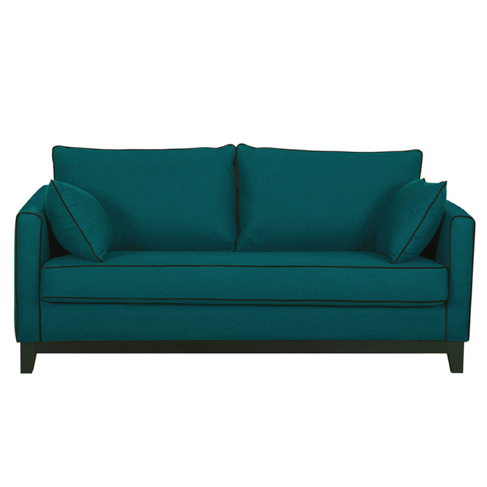 Sofa 2 Cuerpos Lizath Verde Mar Model