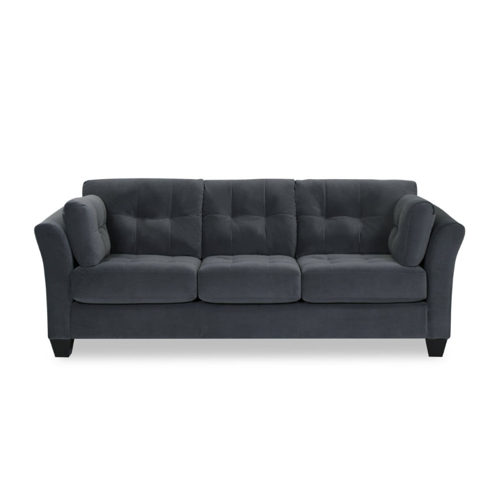 Sofa 3 Cuerpos Ricci Gris Oscuro Model