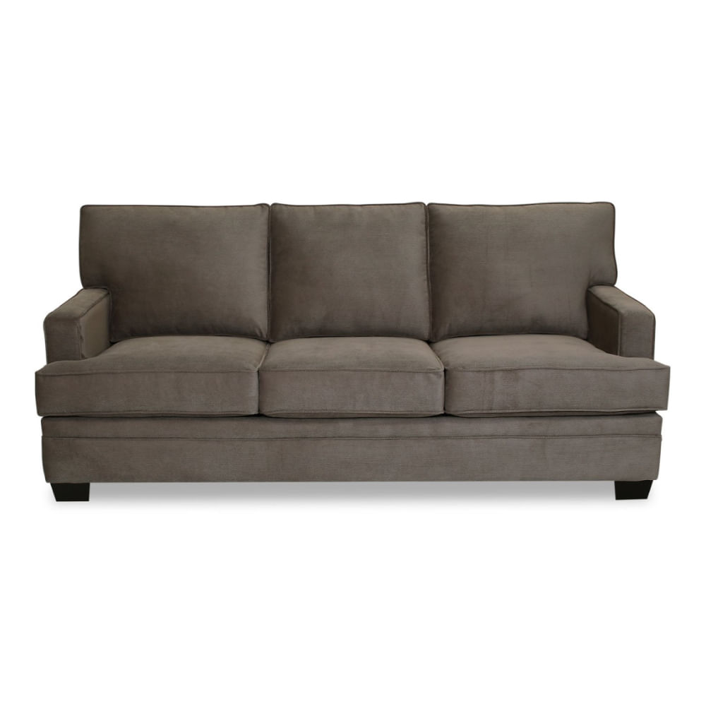 Sofa 3 Cuerpos Geny Marron Claro Model