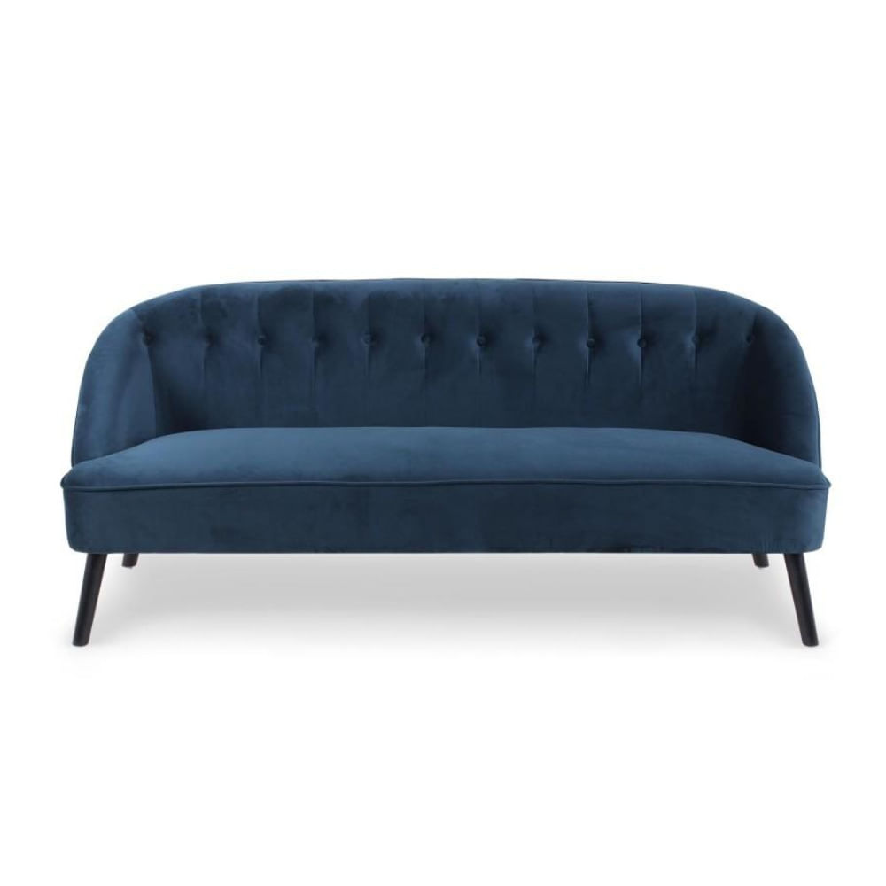 Sofa 3 Cuerpos Lenitz Azul Acero Model