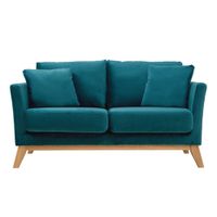Sofa 2 Cuerpos Thomas Verde Carcel Model