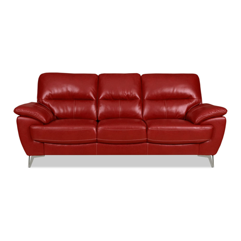 Sofa 3 Cuerpos Gertha Rojo Model