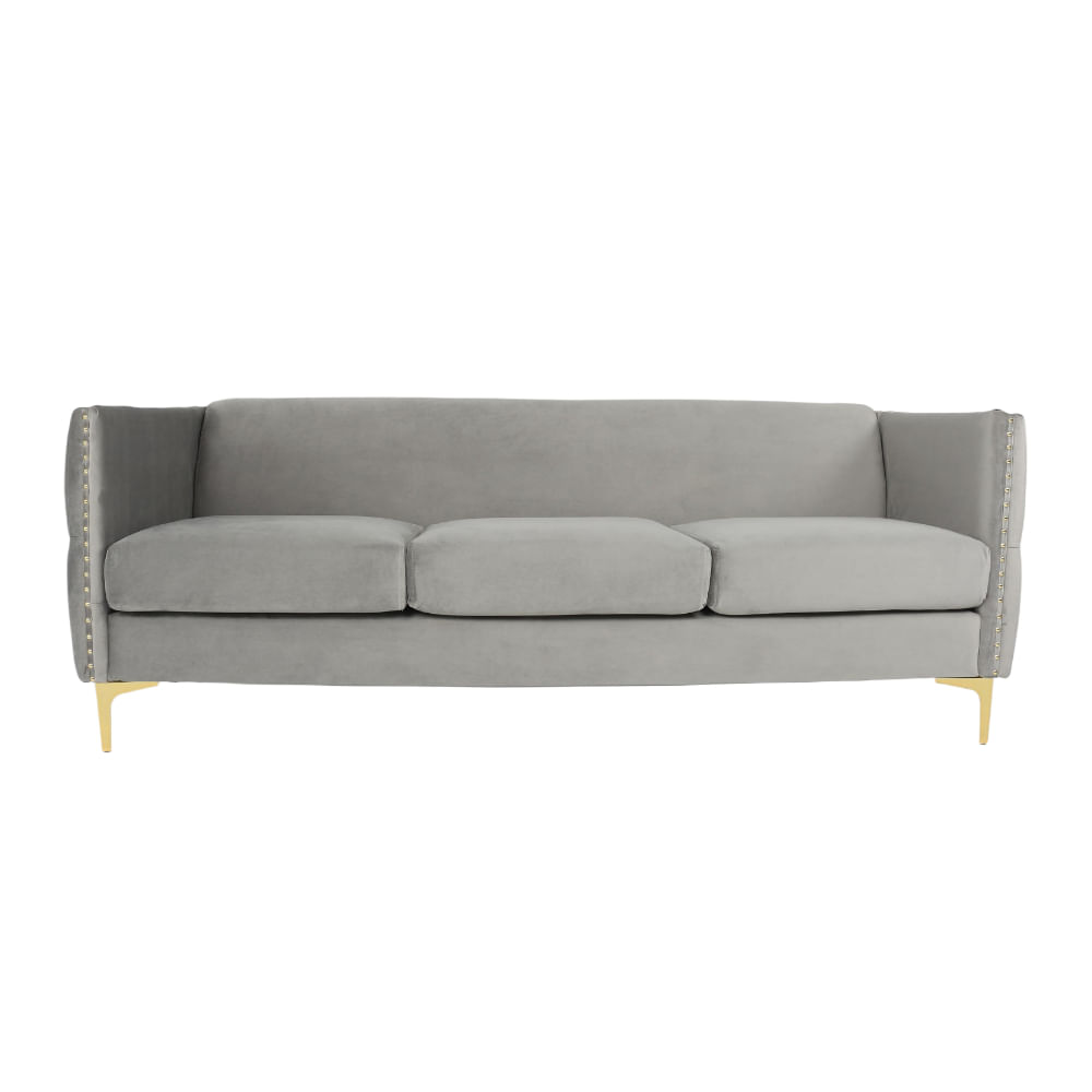 Sofa 3 Cuerpos Joseph Gris Claro Model