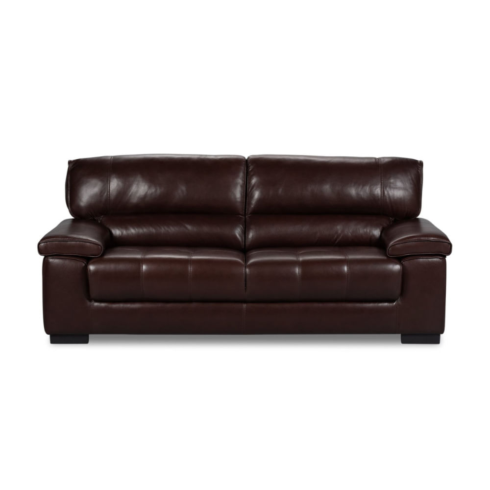 Sofa 3 Cuerpos Limen Marron Oscuro Model