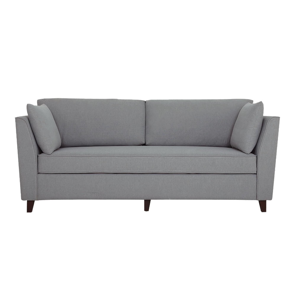 Sofa 3 Cuerpos Lacci Gris Shego