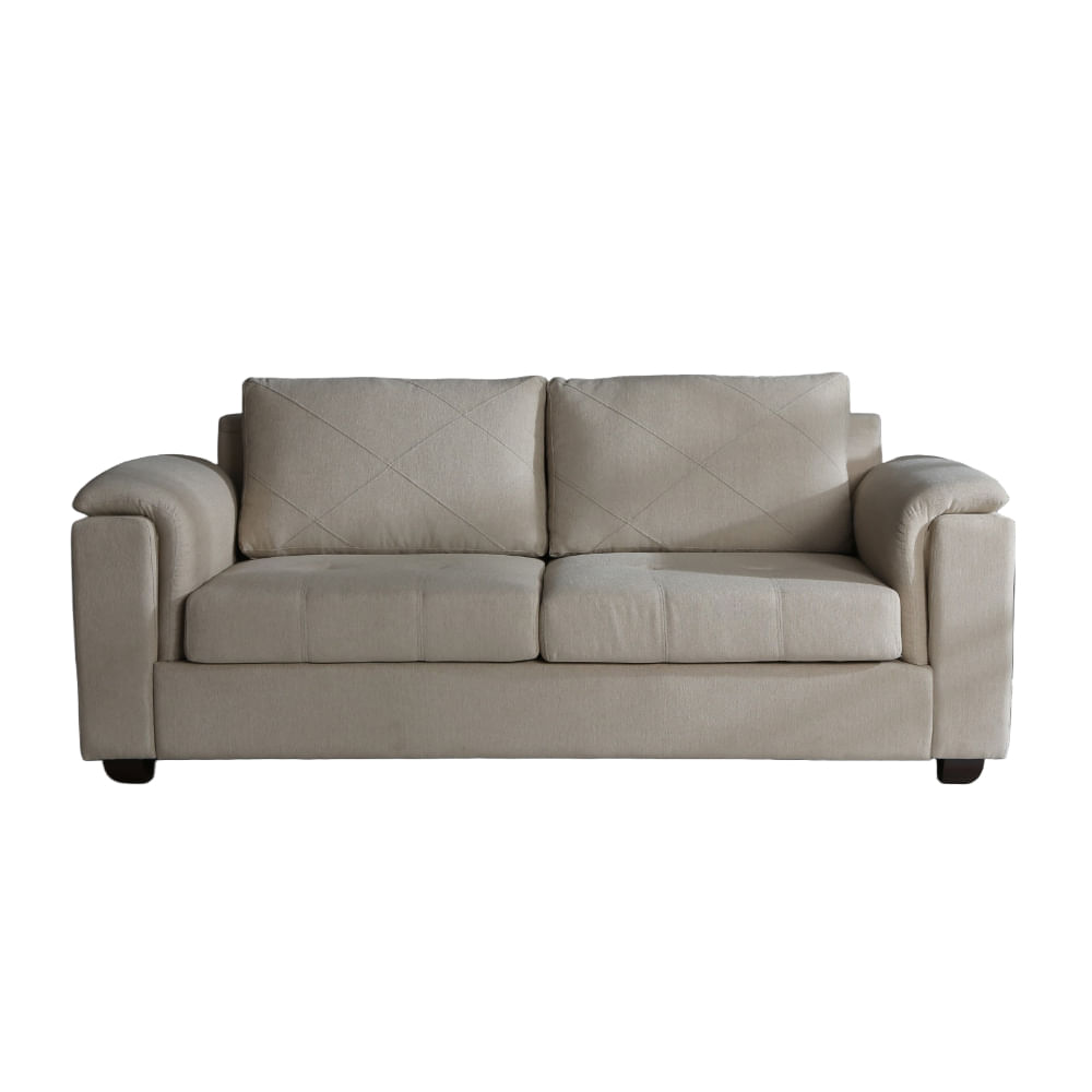 Sofa 3 Cuerpos Rene Beige Shego
