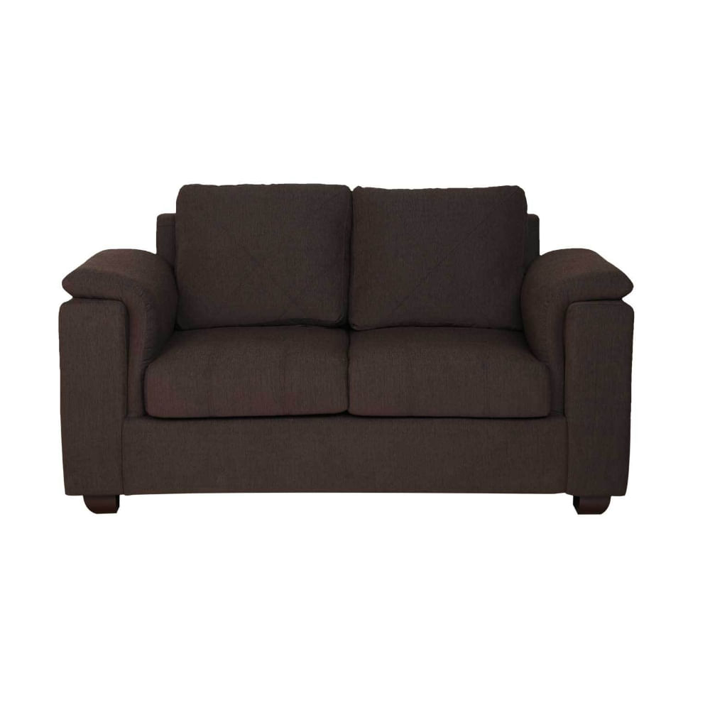 Sofa 2 Cuerpos Rene Marron Oscuro Shego