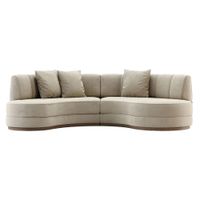 Sofa 4 Cuerpos Semiluna Mere Shego
