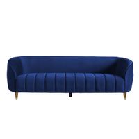 Sofa 3 Cuerpos Dolce Azul Noche Shego