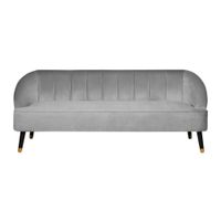 Sofa 3 Cuerpos Meiri Gris Claro Shego