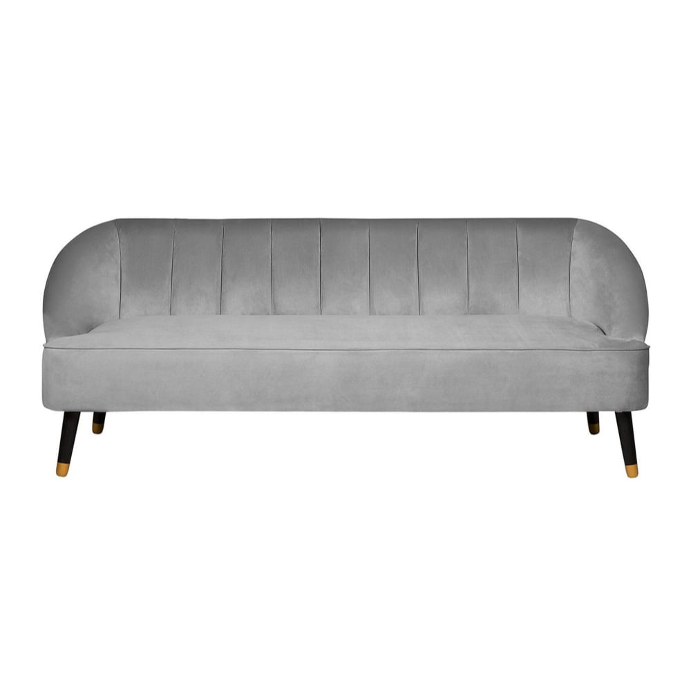 Sofa 3 Cuerpos Meiri Gris Claro Shego