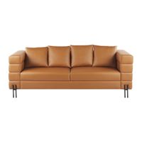 Sofa 3 Cuerpos Bolic Marron Claro Shego