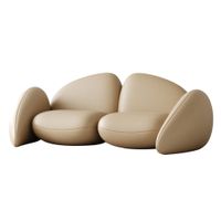 Sofa 2 Cuerpos Bakezo Beige Shego