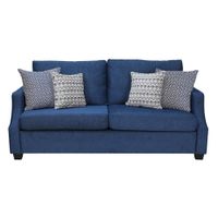 Sofa 2 Cuerpos Martin Azul Noche Shego