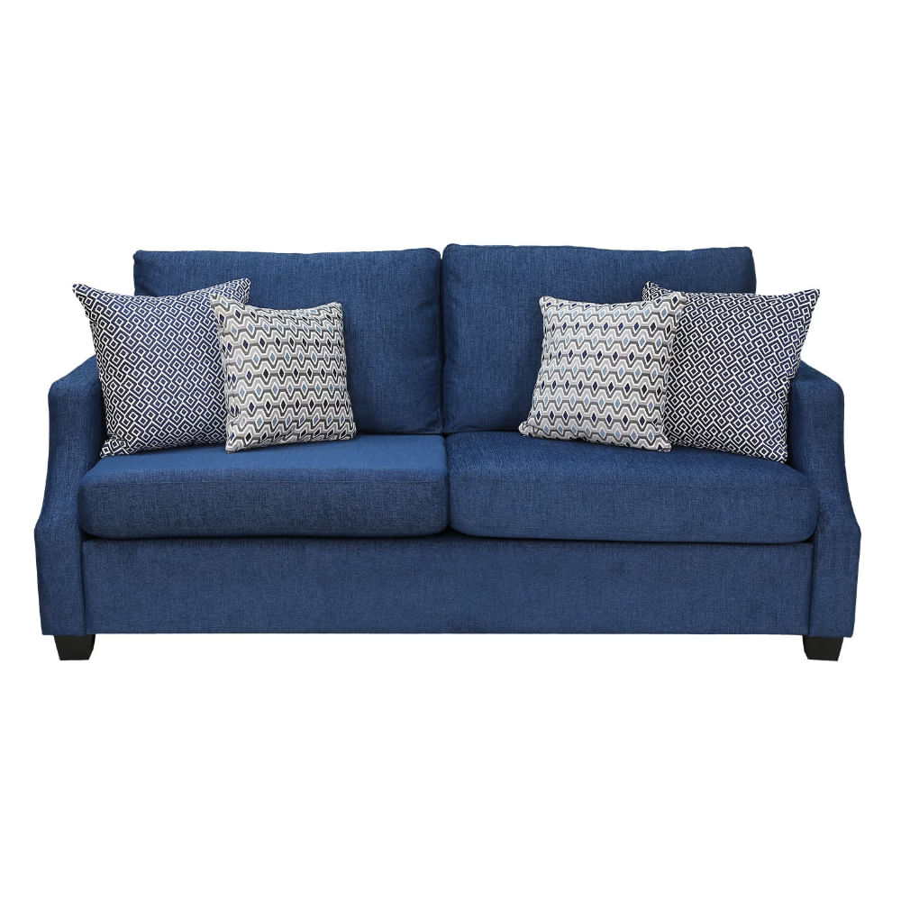 Sofa 2 Cuerpos Martin Azul Noche Shego