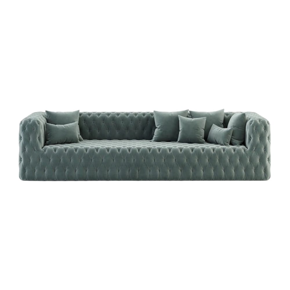 Sofa 3 Cuerpos Aris Gris Pizarra CN