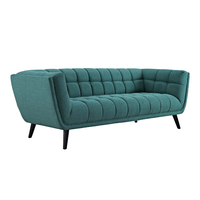 Sofa 3 Cuerpos Evie Verde Carcel CN