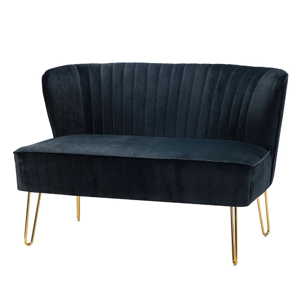 Sofa 2 Cuerpos Mauricio Negro CN