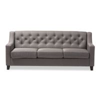 Sofa 3 Cuerpos Dalia Gris Claro CN
