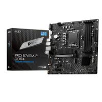 Motherboard MSI PRO B760M-P, Chipset Intel B760, LGA1700, HDMI, DP, VGA, mATX