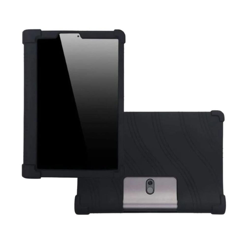 Funda Silicona Negro para tablet Lenovo Yoga Smart Tab