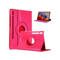 Funda Giratoria Fucsia para tablet Samsung Galaxy Tab S8 Plus - S7 FE
