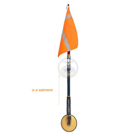 Pértiga retráctil Banderín de seguridad 24m OffRoad Overlan