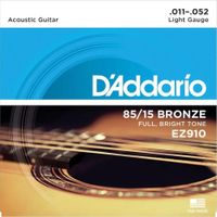 Set cuerdas para guitarra acústica Daddario EZ910