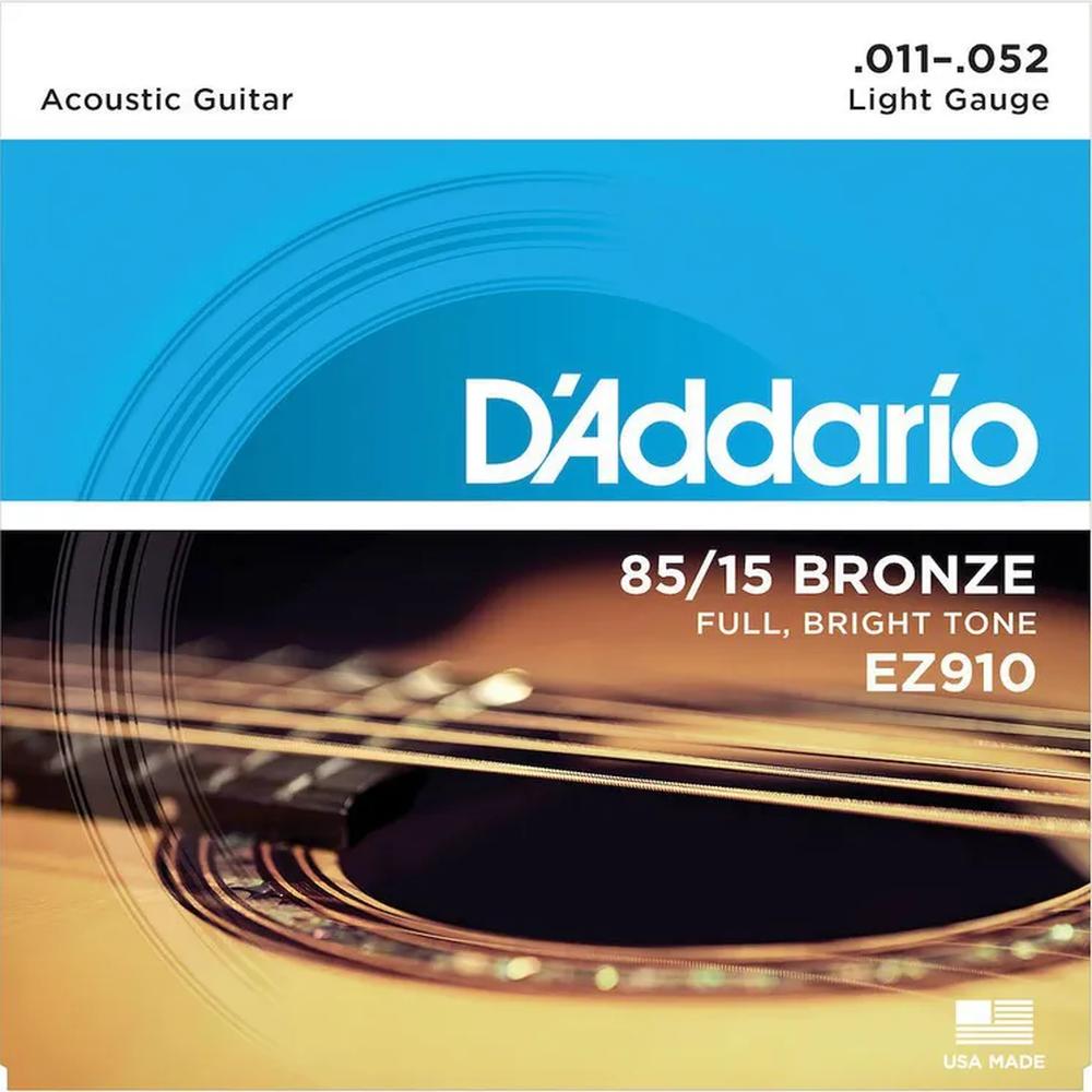 Set cuerdas para guitarra acústica Daddario EZ910