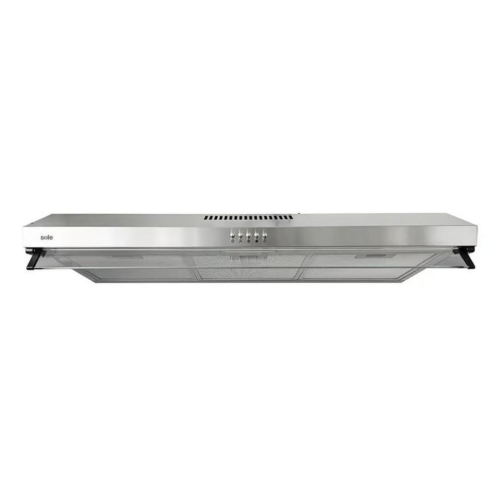 CAMPANA EXTRACTORA ROMA DE ACERO INOX 90CM SOLE TURE17COV2