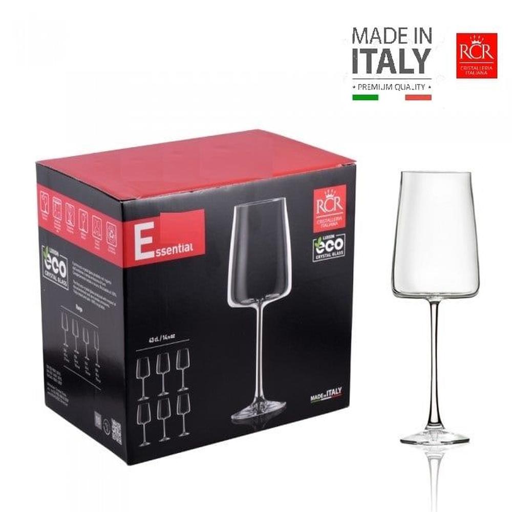 Set de Copas x 6 Vino 54CL. RCR - Hecho en Italia