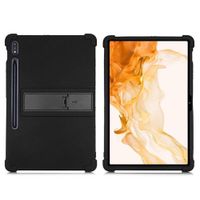 Funda Silicona Negro para tablet Samsung Galaxy Tab S8 Plus - S7 Plus