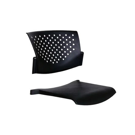 Repuesto Para Silla Solo Asiento Y Espaldar Butterfly Color Negro Ofideas