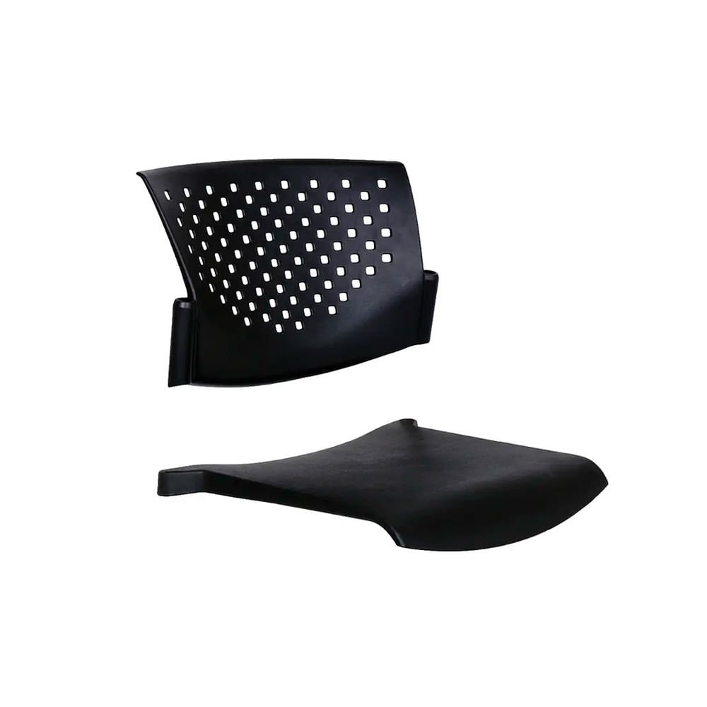 Repuesto Para Silla Solo Asiento Y Espaldar Butterfly Color Negro Ofideas