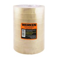 Cinta de escritorio Werken 3/4 x 72Yds Pack x 8