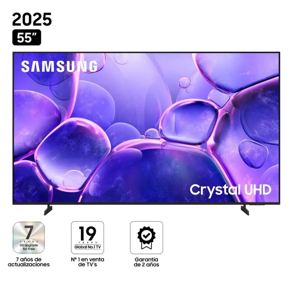 Televisor SAMSUNG 55'' CRYSTAL UHD 4K UN55U8000FGXPE Televisor SAMSUNG 55'' CRYSTAL UHD 4K UN55U8000FGXPE