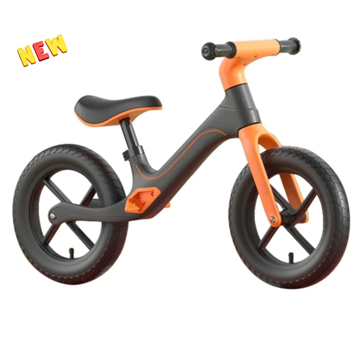 Bicicleta Premium Balance Flash Para Niños Color Negro